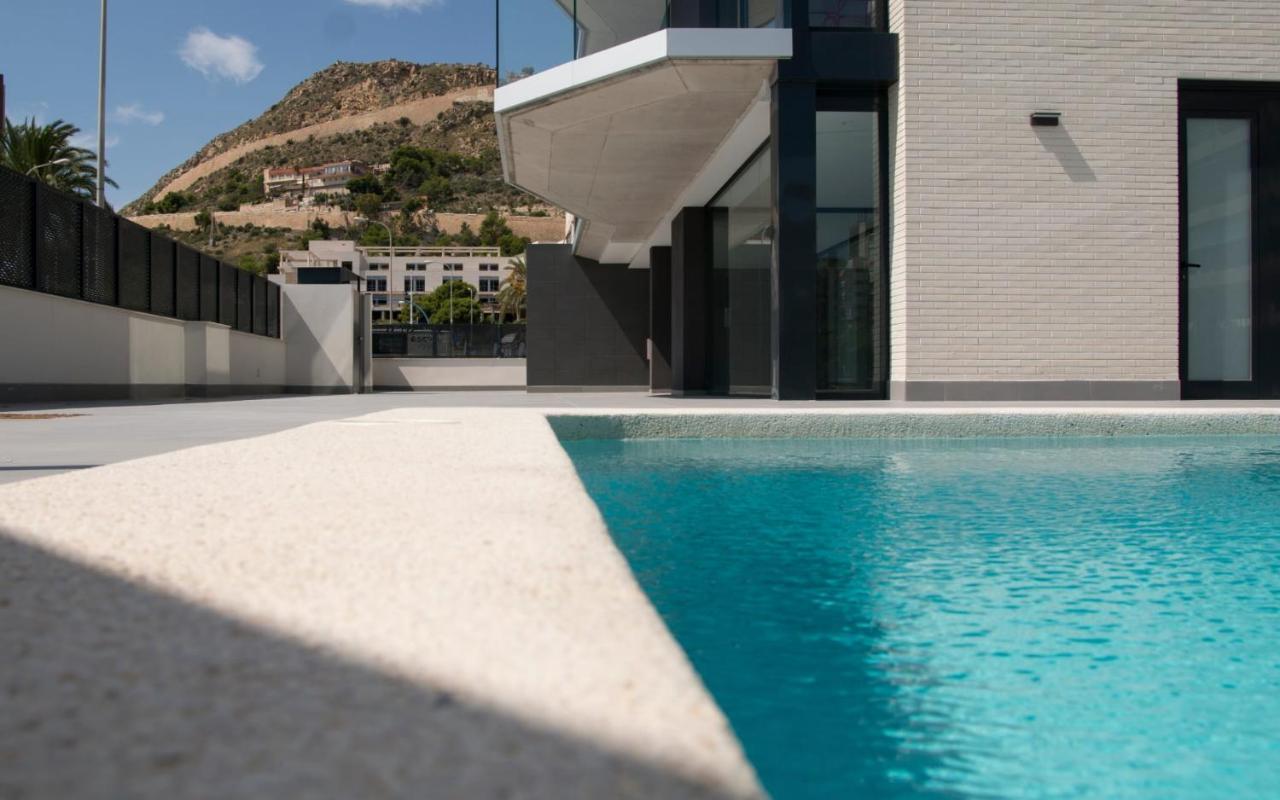Modern Sea Front Sunny Beach Alicante Exterior foto