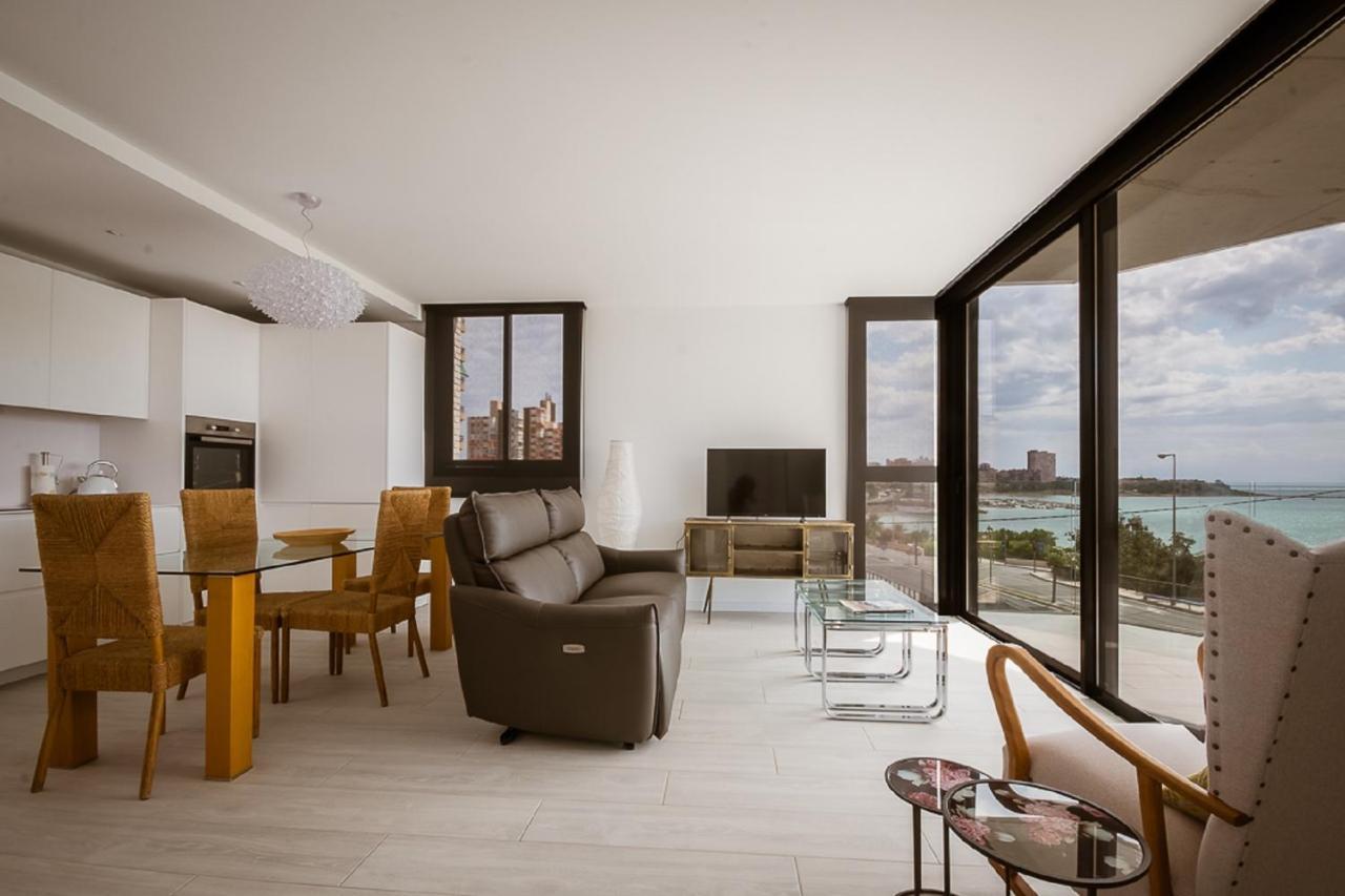 Modern Sea Front Sunny Beach Alicante Exterior foto